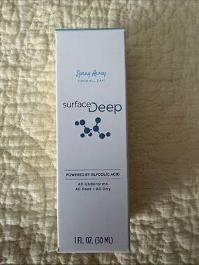 Deep Spray Away Odor All Day - White/Blue NWOT